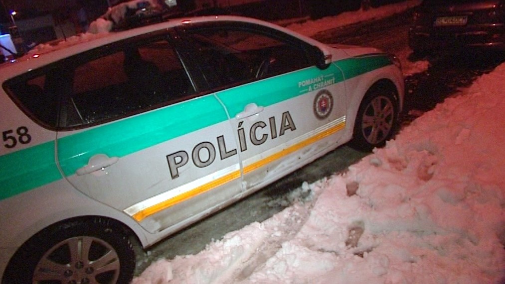 Polícia_auto_sneh